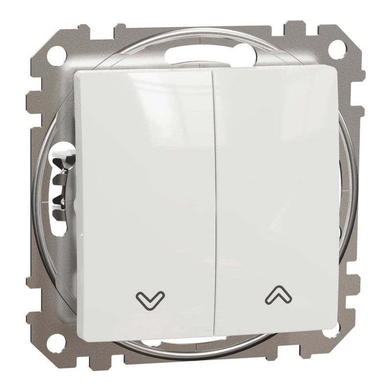 2-button blind switch Schneider Electric Sedna Design SDD111104 (white)