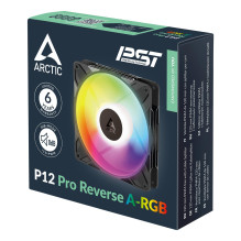 CASE FAN 120MM P12 PRO A-RGB / BLACK ACFAN00322A ARCTIC CASE FAN 120MM P12 PRO A-RGB / BLACK ACFAN00322A ARCTIC