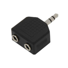 ADAPTER 3.5MM M / 2X3.5MM F...
