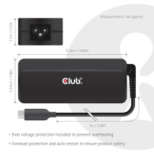 NB CHARGER USB-C 140W / CAC-1932 CLUB3D