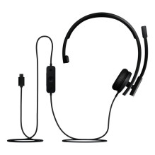 Ausinės - Logitech H570e Teams Version Mono USB-C Ausinės Su Triukšmo Slopinimu Juodos Ausinės - Logitech H570e Teams Version Mono USB-C Ausinės Su Triukšmo Slopinimu Juodos