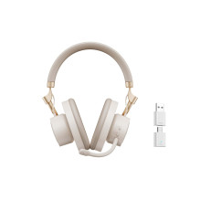 Belaidės Ausinės - Havit Fuxi-H8, Bluetooth 5.2, 30 Valandų Grojimo, Aukso