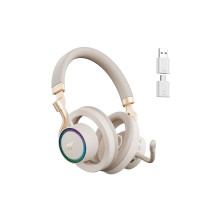 Wireless Headphones - Havit Fuxi-H8, Bluetooth 5.2, 30 Hours of Playtime, Gold