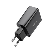 Įkroviklis - Baseus Speed Mini 20W USB-C PD Greitas Įkroviklis, 3A, Juodas
