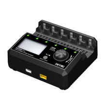 Battery Charger - SkyRC NC2500 Pro 6-Slot NiMH / NiCD Charger LCD Display Black Battery Charger - SkyRC NC2500 Pro 6-Slot NiMH / NiCD Charger LCD Display Black