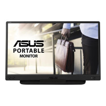 Portable LED Monitor - ASUS ZenScreen MB166C 15" Full HD IPS Portable LED Monitor 250 cd / m² Black Portable LED Monitor - ASUS ZenScreen MB166C 15" Full HD IPS Portable LED Monitor 250 cd / m² Black