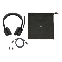 Ausinės - Logitech Zone 305 Belaidės Ausinės, Triukšmo Slopinimo Mikrafonas, 20H Baterijos Gyvavimo Trukmė, Juoda Ausinės - Logitech Zone 305 Belaidės Ausinės, Triukšmo Slopinimo Mikrafonas, 20H Baterijos Gyvavimo Trukmė, Juoda