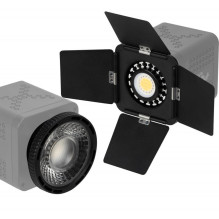 Apšvietimo Modifikatorius - Newell Tara 40 RGB LED Barn Doors + Fresnel Lęšių Rinkinys - Juodas