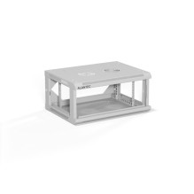 ALANTEC 19" 4U 600x450 wall-mounted cabinet, grey ALANTEC 19" 4U 600x450 wall-mounted cabinet, grey
