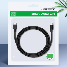 Ugreen US286 USB-C – USB-C 3A 480Mb/s kabelis 3m – juodas