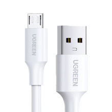 Ugreen US289 60143 micro USB / USB-A laidas 2m - baltas