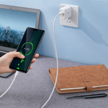 Ugreen US289 60143 micro USB / USB-A laidas 2m - baltas