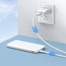 Ugreen US289 60143 micro USB / USB-A laidas 2m - baltas