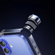 „Ugreen Bright Cushion CA101“ dėklas, skirtas „iPhone 16 Plus“ – skaidrus