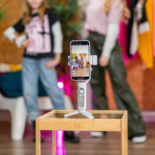 Stabilizer - Hohem iSteady XE Black KIT (smartphone, 280g max, magnetic light)