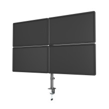 Monitor Mount - GEMBIRD MA-D4-01 Adjustable 4 Screen Mount 13"-32" VESA 10kg Monitor Mount - GEMBIRD MA-D4-01 Adjustable 4 Screen Mount 13"-32" VESA 10kg
