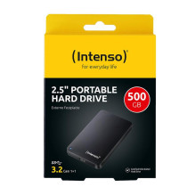 Išorinis HDD, INTENSO, 500 GB, USB 3.0, spalva juoda, 6021530