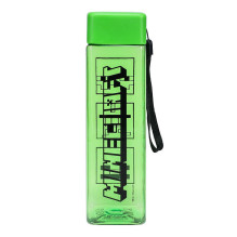 Minecraft daugkartinio naudojimo butelis 500 ml Minecraft daugkartinio naudojimo butelis 500 ml