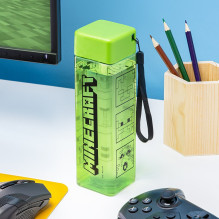 Minecraft daugkartinio naudojimo butelis 500 ml Minecraft daugkartinio naudojimo butelis 500 ml
