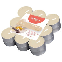 Candle, aromatic Bolsius Vanilla, 4 h, 18 pcs Candle, aromatic Bolsius Vanilla, 4 h, 18 pcs