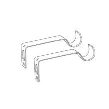 CURT.POLE SET 210-380 D19 NEW LOOK WHITE CURT.POLE SET 210-380 D19 NEW LOOK WHITE