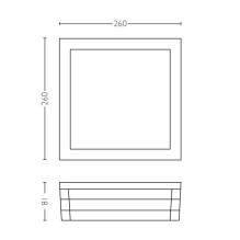 OUTDOOR LIGHT 1735093PN MOONSHINE E27 14