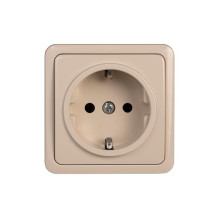 Kištukinis lizdas VILMA SL+250, su įž., dr. kaulo spalvos