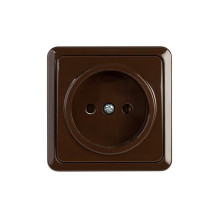 Kištukinis lizdas VILMA SL+250, rudos spalvos