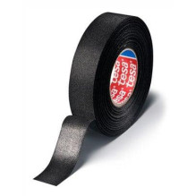 Insulating tape Tesa, black, fabric, 19 mm x 20 m