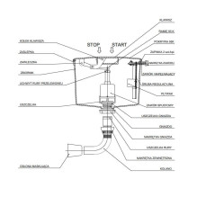 TOILET TANK 410 LOWER FLUSH TOILET TANK 410 LOWER FLUSH