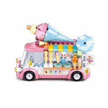 Konstruktorius Sluban Ice cream car M38-B0993A, plastikas