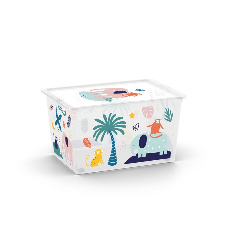 DAIKTADĖŽĖ SU DANGČIU C BOXSTYLE 50L