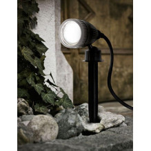 Luminaire Eglo Nema 93384, 2.8W, GU10, IP44, black Luminaire Eglo Nema 93384, 2.8W, GU10, IP44, black
