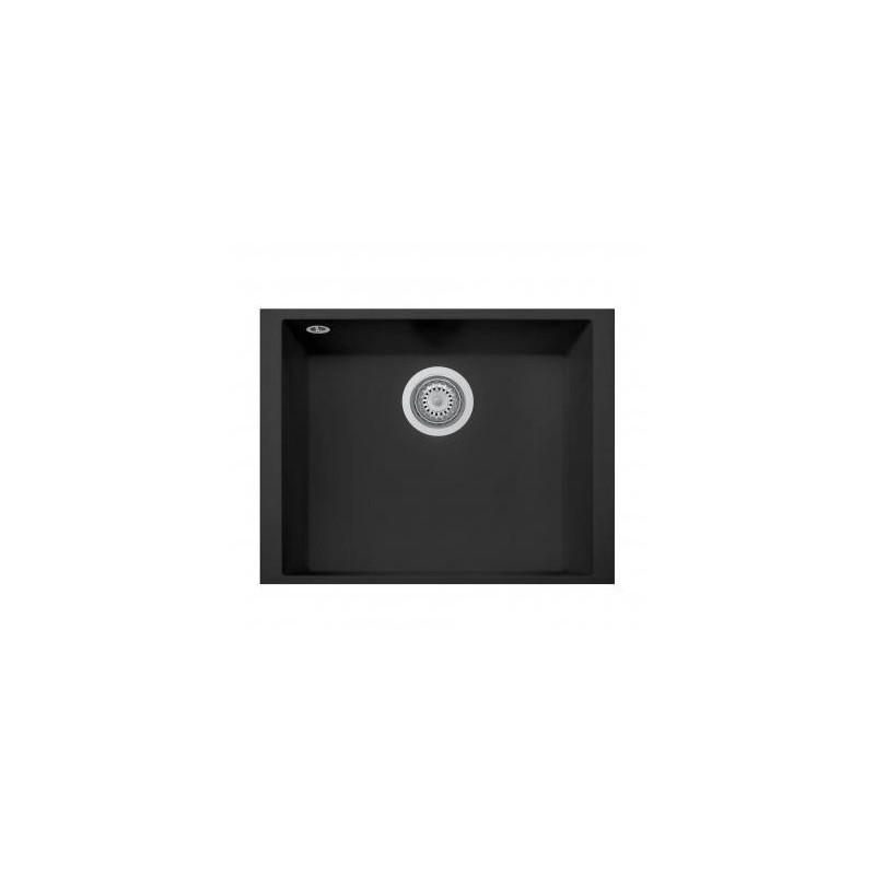 Stone mass sink plata-telma cube undermount On5610st 30tg black