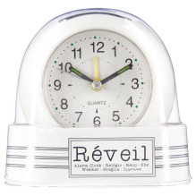 Stalinis kvarcinis laikrodis - žadintuvas, 9,8 x 8,8 cm