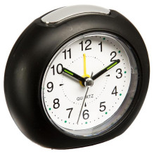 Stalinis kvarcinis laikrodis - žadintuvas, 9,8 x 8,8 cm