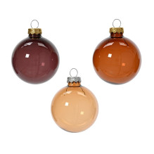 Eglutės žaisliukai 142508, 6 cm, stiklas