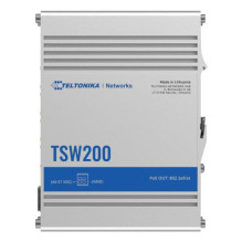 Komutatorius, TELTONIKA, TSW2000000B0, PoE prievadai 8, 240 vatų, TSW200