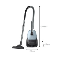 Vacuum Cleaner, PHILIPS, Input power 800 W, Dust capacity 3 L, Cylinder vacuum, Cleaning type Dry, Dust container Dust b