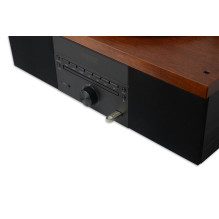 Audio Console - AKAI ATT-14BT Belt Drive Vinyl Turntable With CD Player, FM Radio, Bluetooth, Black Audio Console - AKAI ATT-14BT Belt Drive Vinyl Turntable With CD Player, FM Radio, Bluetooth, Black