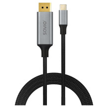 USB Cable - Savio CL-208 USB 3.2 Gen 1 32.4 Gbit/s 2 m Black, Gray