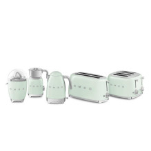 Elektrinis Virdulys - SMEG KLF04PGEU 1.7L 7 Temperatūros Nustatymai 360° Sukimosi Mechanizmas Pastelinė Žalia