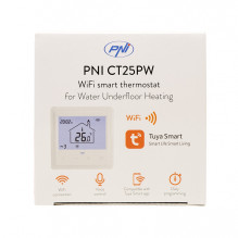 PNI CT25PW integruotas išmanusis „WiFi“ termostatas, grindų šildymo valdymas internetu, pavaros, siurbliai, katilas, „Tu