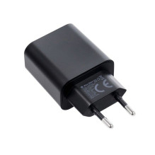 Įkroviklis Blue Star 20W USB-C + USB-C to Lightning cable juodas