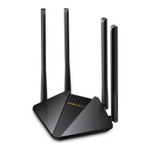 Maršrutizatorius - Mercusys MR30G Gigabitinis Ethernet Dviejų Juostų Juodas Maršrutizatorius - Mercusys MR30G Gigabitinis Ethernet Dviejų Juostų Juodas