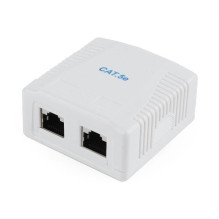 Kabelio tvirtinimo dėžutė CAT5E FTP / 2P NCAC-2F5E-01 GEMBIRD Kabelio tvirtinimo dėžutė CAT5E FTP / 2P NCAC-2F5E-01 GEMBIRD