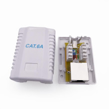 KABELIO MONTAVIMO DĖŽUTĖ CAT6A FTP / NCAC-1F6A-01 GEMBIRD