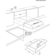 Hood - Electrolux LFU216X 272 m³ / h Stainless Steel Hood - Electrolux LFU216X 272 m³ / h Stainless Steel
