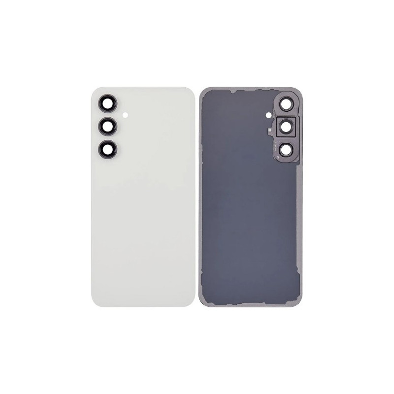 Galinis dangtelis skirtas Samsung S731 S25 FE / White / (su kameros stikliuku) OEM