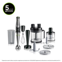 Trintuvas - Braun MultiQuick 9 MQ 9187XLI 0,6 L 1200 W, Juodas Trintuvas - Braun MultiQuick 9 MQ 9187XLI 0,6 L 1200 W, Juodas